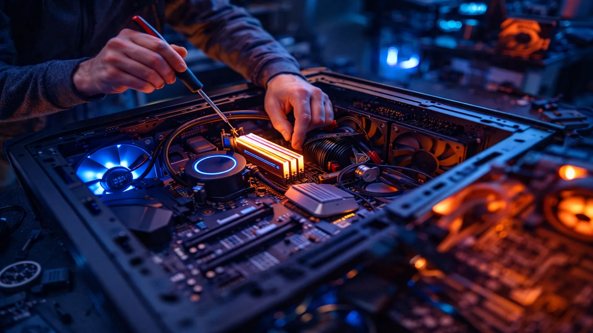 montage PC sur mesure Pont-de-l'Arche