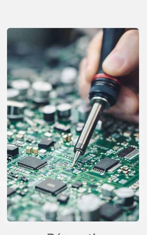 diagnostic réparation carte électronique Pont-de-l'Arche