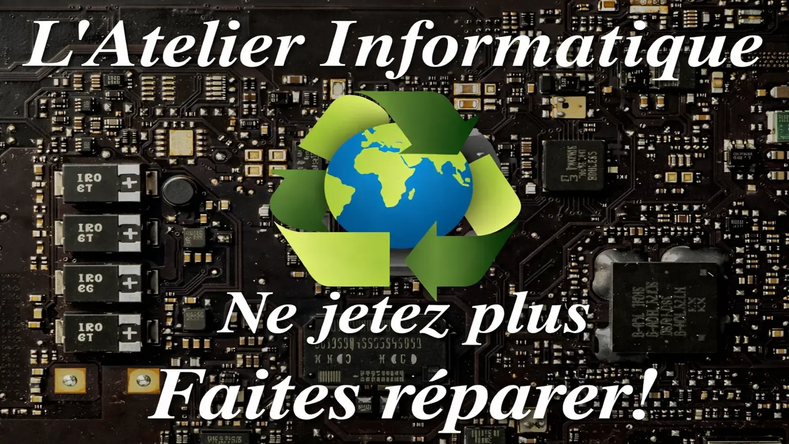 réparation informatique écologique Pont-de-l'Arche