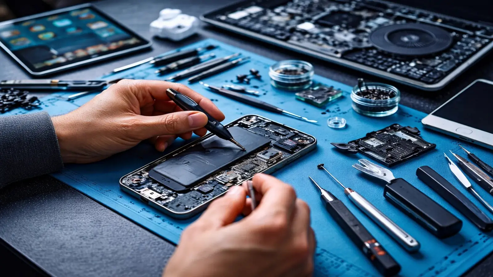 réparation smartphone Pont-de-l'Arche